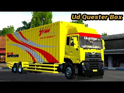 Review Share Mod Truck Ud Quester Tam Cargo Bodyguard By Ade Iskandar