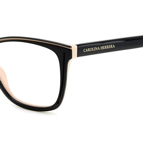 Carolina Herrera Her Kdx Black Nude Eyeglasses Woman