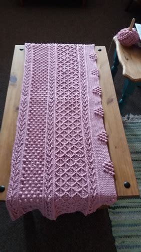 Ravelry Aran Hearts Throw Pattern By Bonnie Barker