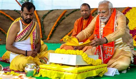 Pm Modi Lays Foundation Stone Of Shri Kalki Dham Temple In Up Says