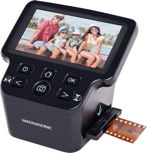 Magnasonic Scanner De Film Tout En Un Mp Avec Grand Cran Et Hdmi