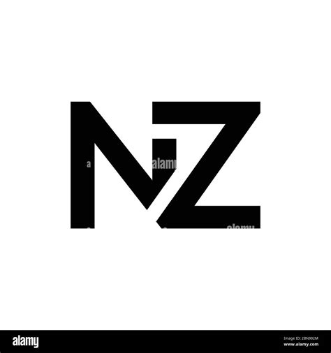 Nz letter logo hi-res stock photography and images - Alamy