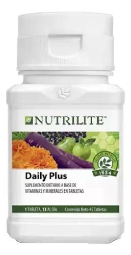 Nutrilite Daily Plus Comprimidos Vitaminas E Minerais Sabor Sem