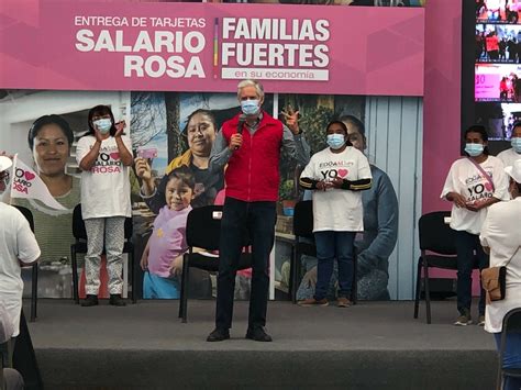 La Jornada Entregan Mil Tarjetas De Salario Rosa En Amecameca