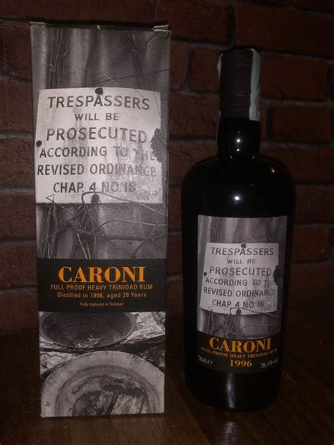 Caroni 1996 20 Years Old Velier 70cl Catawiki