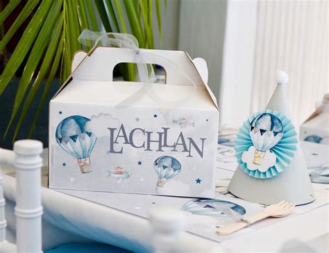 Hot Air Balloon Birthday Up Up And Away Catch My Party