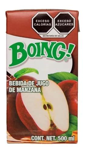 Bebida Con Pulpa Boing Manzana Pzas De Ml En Venta En Miguel