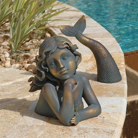 Design Toscano Merissa Siren Of The Sea Mermaid Statue QL30330