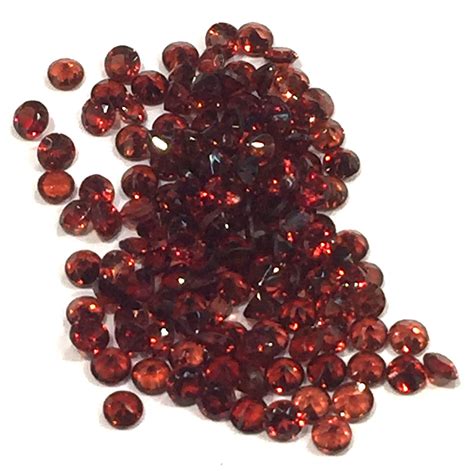 Garnet Round Stone 25mm