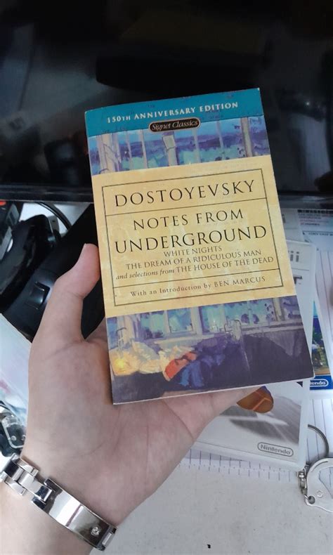 Notes From Underground Fyodor Dostoevsky Hobbies Toys Books