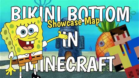 BIKINI BOTTOM Versi MINECRAFT PE Asli Keren Banget ShowcaseMap 01 YouTube
