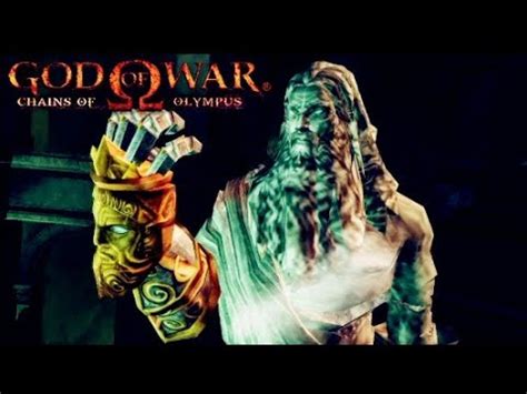 GOD OF WAR CHAINS OF OLYMPUS Modo Herói Detonado 100 luva de Zeus