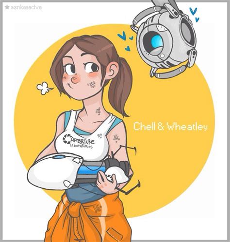 Portal 2 Portal Art Portal Wheatley Portal Game