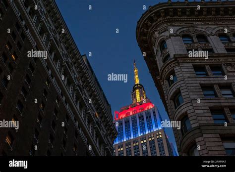 Empire State Building Manhattan New York, New York, USA Stock Photo - Alamy