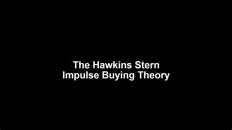 Hawkins Stern Impulse Buying Theory D John Carlson Strategic Advisor