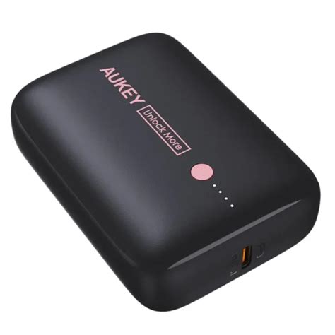 Aukey Pb N S Basix Mini W Mah Ultra Compact Power Bank With Pd