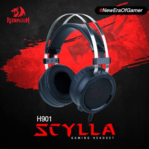 Redragon SCYLLA H901 Gaming Stereo Headset Redragon Nepal