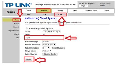 TP Link TD854W Modem Kurulumu Resimli Anlatım - Sosyal Destek