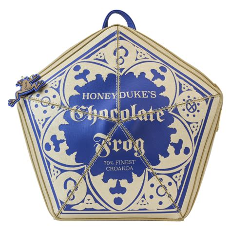 Harry Potter Honeydukes Chocolate Frog 10” Faux Leather Mini Backpack