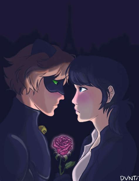 Marinette and Chat Noir - #MiraculousLadybug