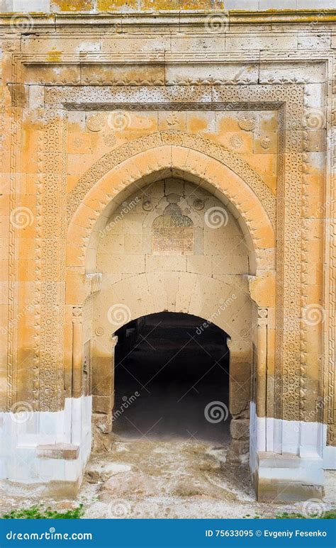 The Carved Patterns On Gate Stock Image Image Of Agzikarahan Tourism