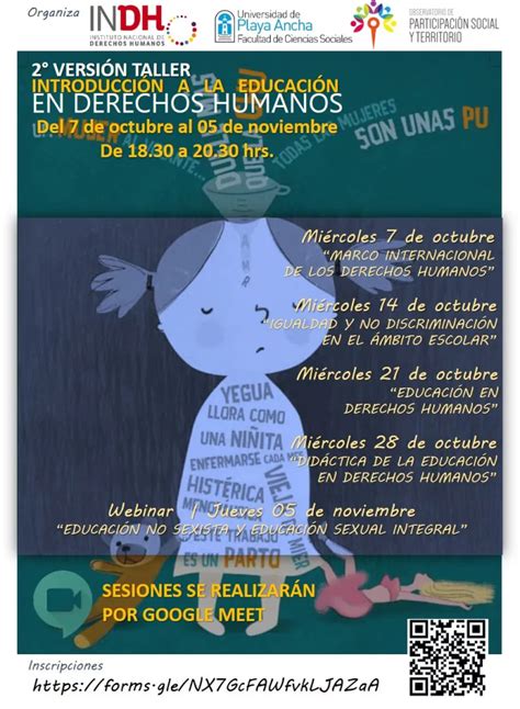 Indh Instituto Nacional De Derechos Humanos Inscripciones Abiertas 2