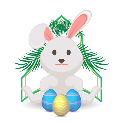 Easter Egg Bunny Vector Hd Png Images Bunny Easter Egg Design Egg