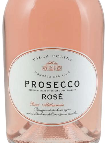 Villa Folini Prosecco Brut Millesimato Rosé Vivino Australia