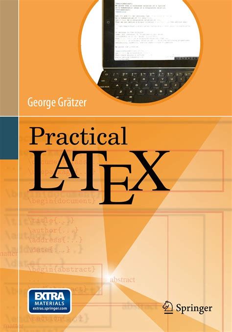 Practical Latex Gr Tzer George Amazon Books