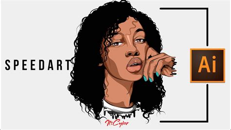 How To Cartoon Yourself In Adobe Illustrator Vector Art Portrait