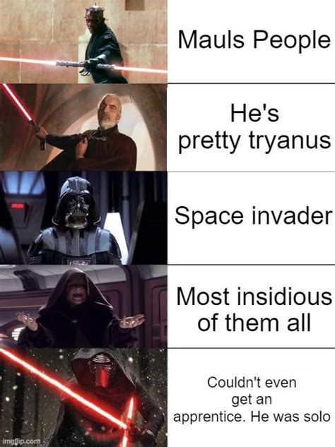 My Opinion On Each Sith Credit Uomegaboi420 For The Template R