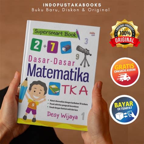 Jual Buku Supersmart Book Dasar Dasar Matematika Tk A Original