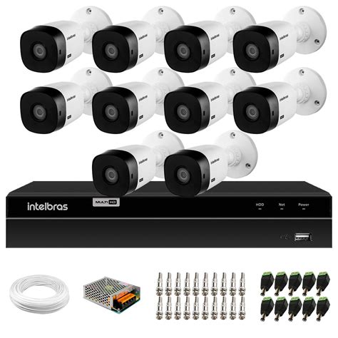 Kit C Meras Intelbras Vhl Bullet Hdcvi Lite Hd P Lente