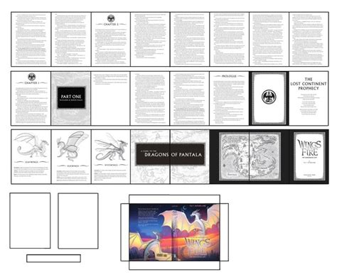 An Image Of The Book Cover And Page Layouts For Harry Potter S Library