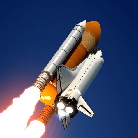 Space Shuttle Launch. — Stock Photo © 3DSculptor #42825535