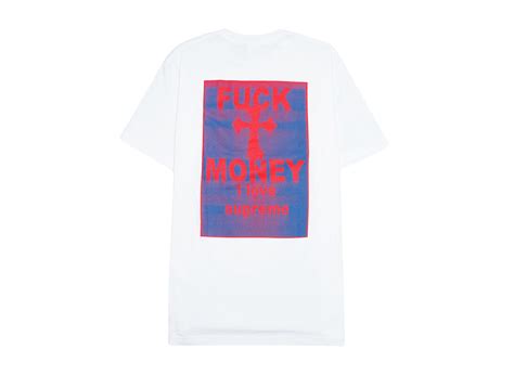 Supreme Fuck Money Tee White の新品 中古フリマ 通販 スニダン