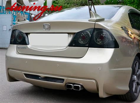 Купить задний бампер для Хонда Цивик 8 седан в Top Tuning – Цена ...