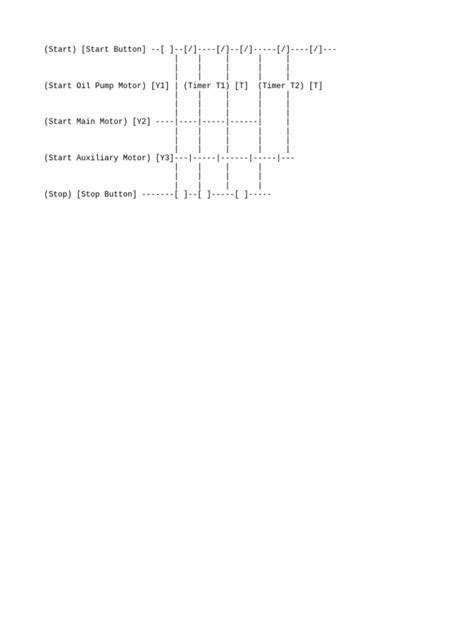 Ladder Diagram | PDF