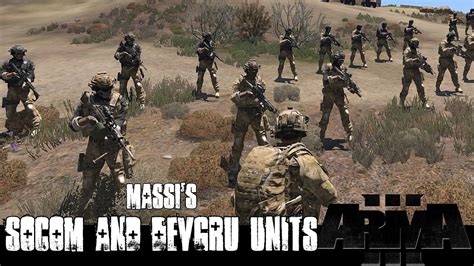 Arma Mods Massi S Socom And Devgru Units Youtube