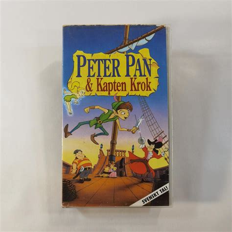 Peter Pan Kapten Krok Vhs Se K P P Tradera