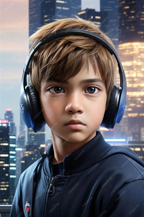 Premium Photo 3d Boy Character Photo Ai Generated