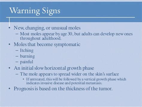 Malignant Melanoma Symptoms And Signs: Understanding the Warning ...