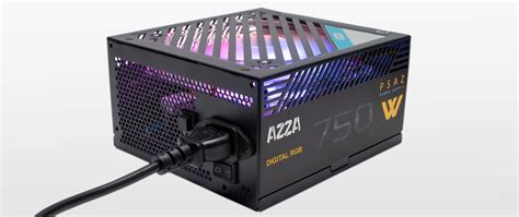 Fuente De Poder 750W AZZA PSAZ 750W ARGB 80 PLUS Bronce ARGB Precio