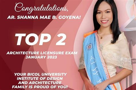 Pia Bicolana Top 2 Sa 2023 Architect Licensure Exam