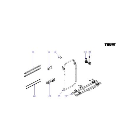 Geh Use Schwarz Thule Ersatzteil Nr F R Elite Van Xt