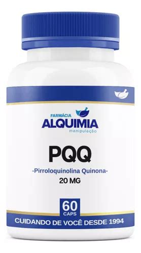 Pqq Pirroloquinolina Quinona Mg Original C Psulas