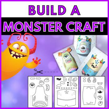 Build a Monster Craft by Owl Class Room | TPT