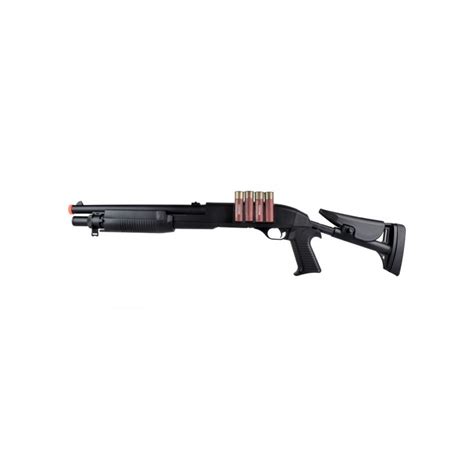 Agm R Plique Airsoft Fusil A Pompe Spring Heritage Airsoft