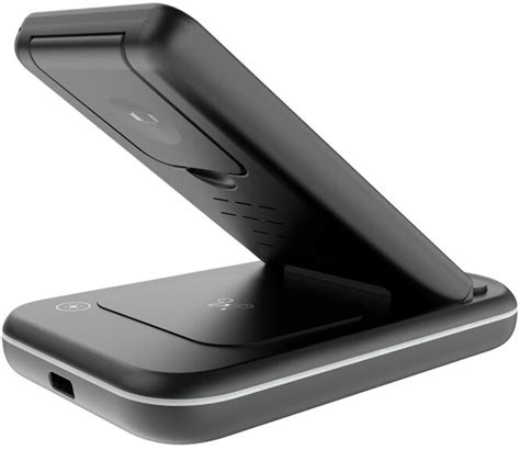 Беспроводное зарядное устройство Canyon WS-304 3 в 1 QI Black (CNS ...