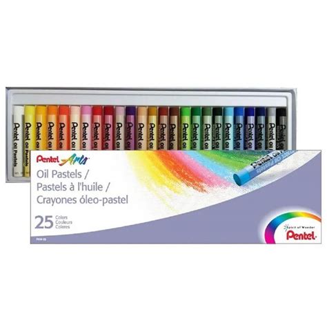 Giz Pastel Oleoso Pentel Arts Cores Ref Phn Pentel